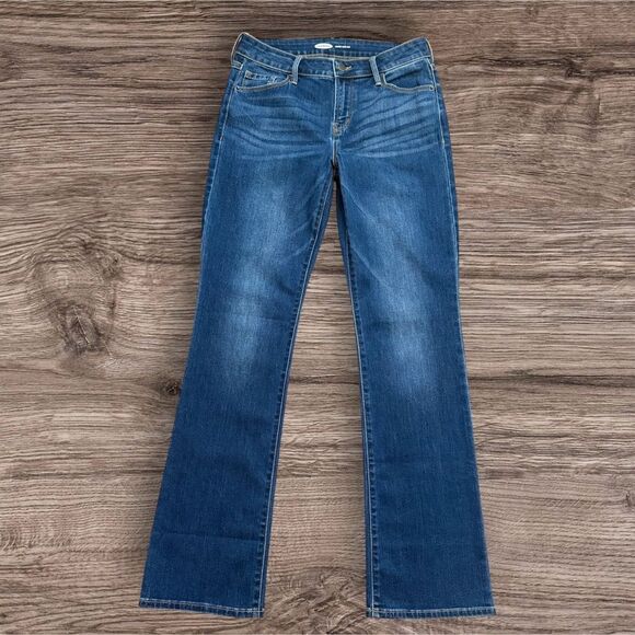 Old Navy Women’s Medium Blue Boot Cut Jeans Size 10 Preowned Good Condition - Picture 1 of 7